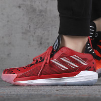 adidas 阿迪达斯 Dame Lillard 6 男士篮球鞋 EF9878 红色/黑色/白色
