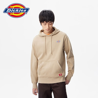 dickies Dickies卫衣 男女同款LOGO印花连帽休闲上衣8874 沙色 M