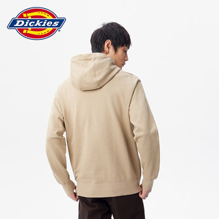 dickies Dickies卫衣 男女同款LOGO印花连帽休闲上衣8874 沙色 M