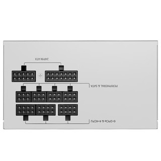 长城（Great Wall）额定750W X7白色 金牌全模电脑电源（漏电监测/全电压/单路12V/70cm长线材）