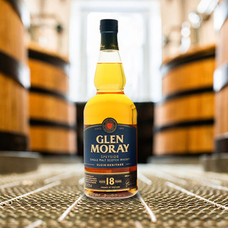 GLEN MORAY 格兰莫雷 18年 斯佩塞 单一麦芽威士忌 洋酒700ml 单瓶装