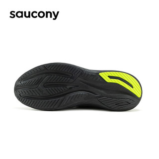 Saucony索康尼火鸟2男跑鞋跑步鞋支撑男女夏季透气训练运动鞋子 黑绿6 42