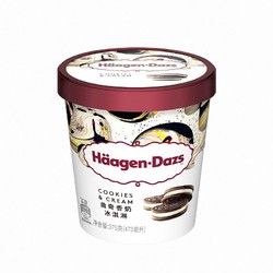 Häagen·Dazs 哈根达斯 曲奇香奶冰淇淋375g