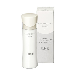 ELIXIR 怡丽丝尔 资生堂旗下品牌 怡丽丝尔（ELIXIR）凝光漾采 平衡乳（滋润型）130ml（细腻紧致 平衡透亮）护肤品 日本进口