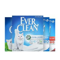 EVER CLEAN 铂钻 除臭低尘活性炭猫砂 无香型（小银盒）5.4kg