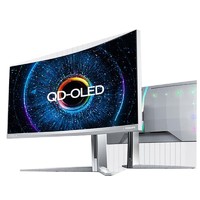 PHILIPS 飞利浦 34M2C8600 34英寸QD-OLED曲面带鱼屏（3440*1440、175Hz、0.1ms、HDR400）