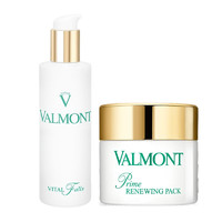 VALMONT 法尔曼（VALMONT）护肤套装法尔曼 补水焕亮肤色紧致提拉修护细纹 生命之泉水+幸福面膜