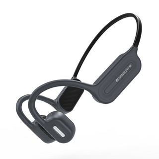 山水（SANSUI）TG7 Pro 骨传导耳机运动耳机跑步无线7级防水游泳骑行蓝牙耳机适用于小米苹果安卓手机 灰色