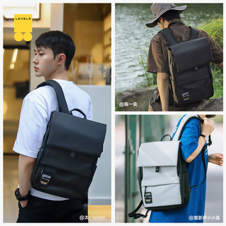 LEVEL8 地平线8号 时尚休闲双肩包男女14英寸笔记本电脑包 MOMENT商务通勤旅行背包