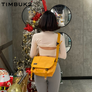 TIMBUK2包包女中性斜挎包小包女欧美ins潮邮差包单肩包时尚休闲 环保琥珀色XS