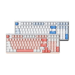 DURGOD 杜伽 K615W 三模机械键盘 97键 定制红轴