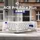 Akko 艾酷 Alice Pro机械键盘热插拔有线Gasket结构RGB蓝白办公