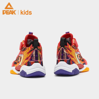 匹克（PEAK）匹克童鞋儿童篮球鞋2023春季新款男大童鞋运动鞋减震回弹篮球鞋 大红 31