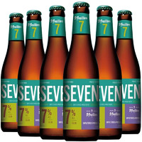 Saison 圣佛洋 7号啤酒 琥珀艾尔精酿啤酒 330ml*6瓶 比利时进口