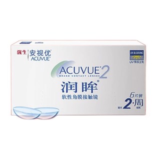 ACUVUE 安视优 双周抛润眸软性角膜接触镜 6片 325度