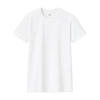 UNIQLO 优衣库 U系列 女士圆领短袖T恤 455758 白色 L