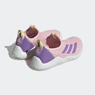 adidas 阿迪达斯 「海马鞋」阿迪达斯轻运动RAPIDAZEN女小童一脚蹬运动鞋 粉色/紫色/黄色 28(165mm)