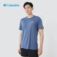 哥伦比亚户外春夏男吸湿UPF50防晒防紫外线短袖T恤AE0801