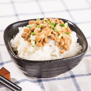 纳豆日本进口即食原味拉丝北海道山大发酵滨梨纳豆原装进口旗舰店