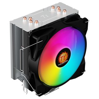 Tt 水星S400 cpu风冷散热器电脑静音RGB炫彩风扇适用Intel英特尔