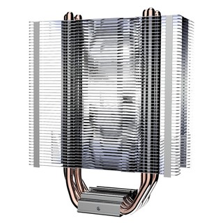 Tt 水星S400 cpu风冷散热器电脑静音RGB炫彩风扇适用Intel英特尔