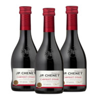 PLUS会员：J.P.CHENET 香奈 mini系列 赤霞珠西拉干红葡萄酒 187ml 单瓶