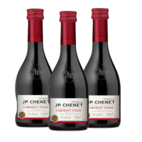 PLUS会员：J.P.CHENET 香奈 mini系列 赤霞珠西拉干红葡萄酒 187ml 单瓶