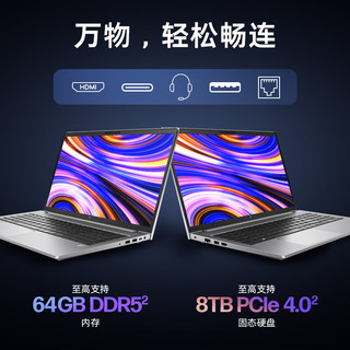 HP 惠普 战99 2023款 七代锐龙版 15.6英寸 移动工作站 灰色（锐龙R7-7840HS、核芯显卡、16GB、1TB SSD、2.5K、LCD、120Hz）