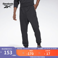 Reebok锐步官方男子PANTS室内训练健身束脚舒适运动长裤GI9405 GI9405 S
