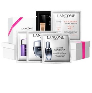 LANCOME 兰蔻 京东试用 爆款星品尝鲜盒5件套（小黑瓶+发光眼霜+小白管+TIU+塑颜霜）