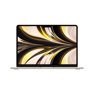 Apple 苹果 2022款MacBookAir13.6英寸M2(8+10核)8G512G星光色轻薄笔记本电脑MLY23CH/A