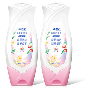 ABC女性护理液卫生洗液洗护液女性温和不刺激舒爽干净200ML2瓶装 400ml