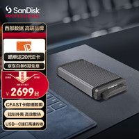 SanDisk professional 闪迪大师 USB兼容Type-C高速传输Red Mini-MAG™ Edition读卡器 红色