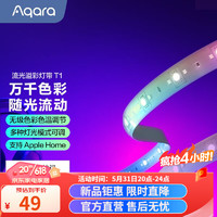 Aqara 绿米联创 绿米 电视娱乐拾音律动流光溢彩拾音声画氛围灯家庭影院 声光律动  流光溢彩灯带T1 延长包