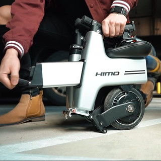 喜摩（HIMO）折叠电动车 H1灰色标准版