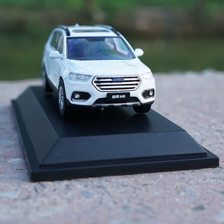 麦思伦1:43  原厂 长城 哈弗 H6 运动版 HAVAL 哈佛 越野车 汽车模型 H6运动版-睿智棕(运动版)蓝标