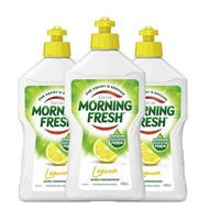 MORNING FRESH 澳洲Morning Fresh进口洗洁精浓缩厨房家用植萃护手天然安全3瓶