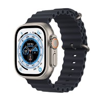 苹果/ Apple Watch Ultra智能手表蜂窝款 49毫米钛金属+海洋表带