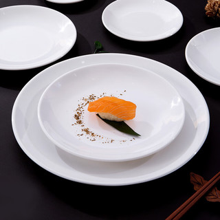 佳驰（JIACHI）密胺盘子11英寸商用自助餐碟子菜盘炒菜炒饭炒面盘1个装10个起售