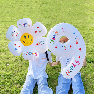宫薰数字气球生日派对场景布置装饰气球惊喜送女孩周年纪念宝宝周岁5