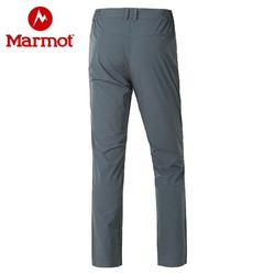 Marmot 土拨鼠 23春夏新款城市户外运动轻量透气男士速干裤长裤