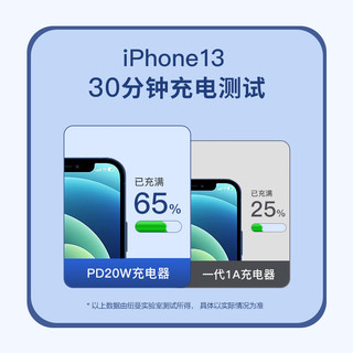 纽曼（Newmine）iPhone14Pro充电器20w快充头pd30w闪充适用于苹果13max12x11手机ipadPro多口数据线套装typec插头 白色适配器 Type-C接口版