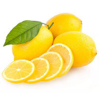 果仙享 新鲜黄柠檬 单果约60-150g 1kg装