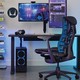 赫曼米勒 HERMAN MILLER）人体工学椅电脑椅 现货-青蓝色电竞椅-尼龙脚