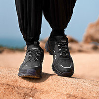 探路者  秋冬 户外运动休闲透气舒适女式徒步鞋 37 黑色