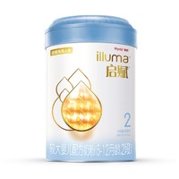 illuma 启赋 蓝钻 婴幼儿奶粉 2段 810g