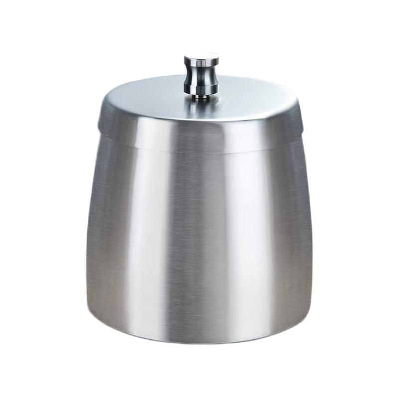 华美仕 不锈钢带盖烟灰缸