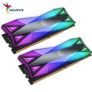 ADATA 威刚 XPG龙耀D60G  DDR4  (8*2)16G套装 内存 D60G DDR4 3200 8*2 16GB套装