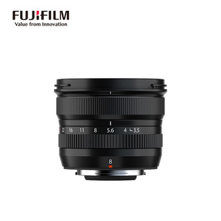 FUJIFILM 富士 8mm F3.5 R WR 标准定焦镜头 富士X卡口 62mm