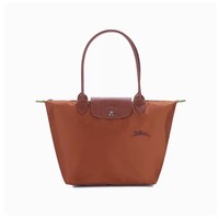 百亿补贴：LONGCHAMP 珑骧 女士中号单肩饺子包 2605 919